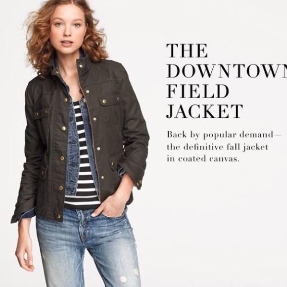 <sold>J. Crew field Jacket