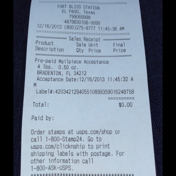 Shipping info - Picture 2 of 2