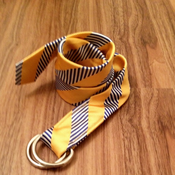 J.Crew Silk Tie Belt