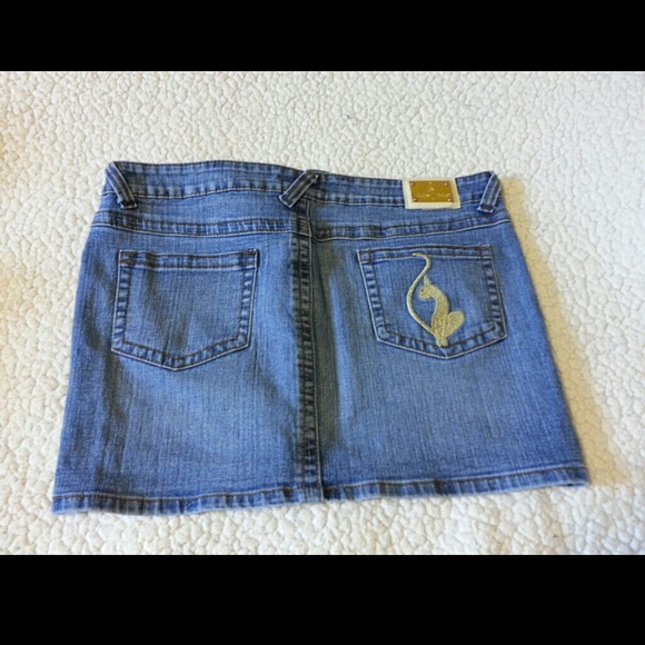 Used, great condition, denim skirt