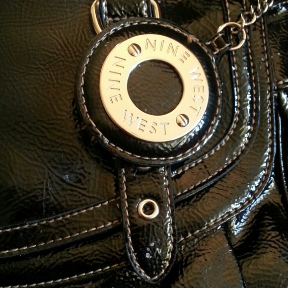 Nine West handbag,  cute patent leather! - Picture 4 of 4