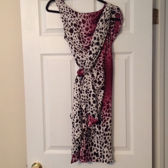 Leopard print BCBG MaxAzria dress - Picture 1 of 4
