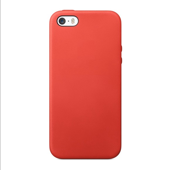 Apple iPhone 5/5s Leather Alternate Case - RED