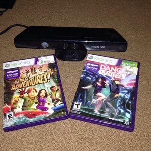 ****PRICE LOWERED Xbox kinect with games