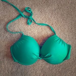 Victoria's Secret Emerald Bikini Top 💚