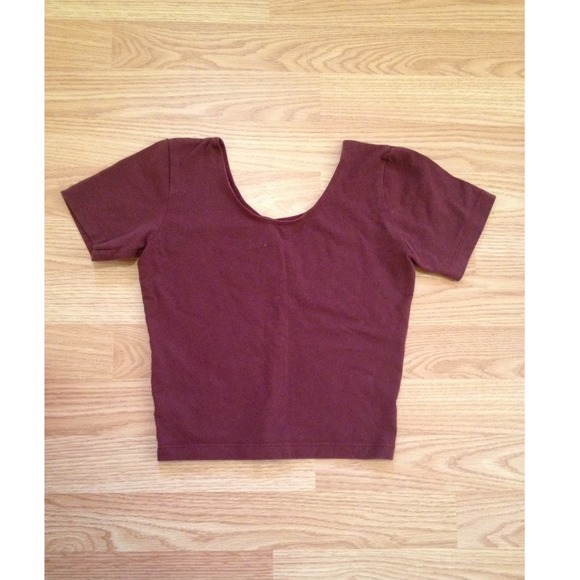 Cotton Spandex Jersey Crop Tee (NWOT - Picture 1 of 2