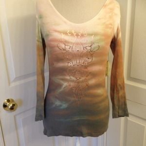 🚫Sold in bundle🚫Tie Dye Graphic Top