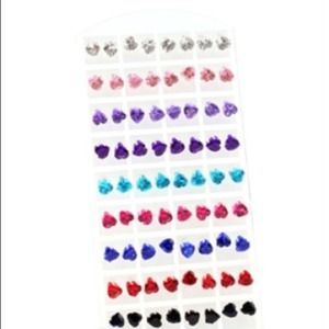 Small heart shape earrings