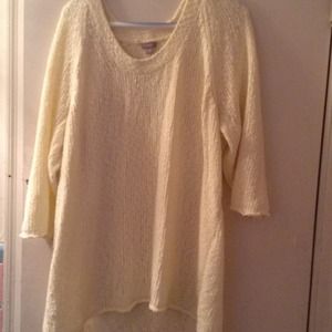 J.jill knitted sweater and pink shirt BUNDLE DEAL!