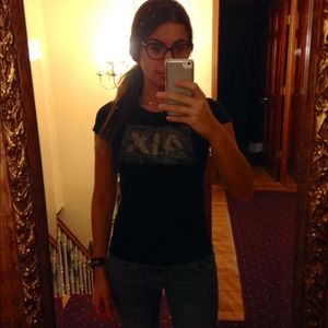 🌟REDUCED Black Authentic Armani exchange shirt