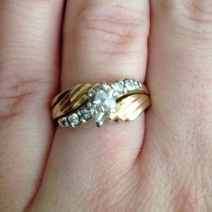 * LAST DAY OF SALE * 0.76 carat  diamond ring!