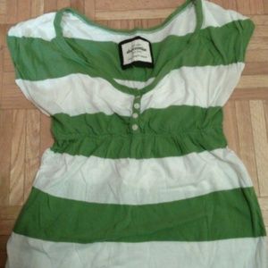 Abercrombie stripped tee