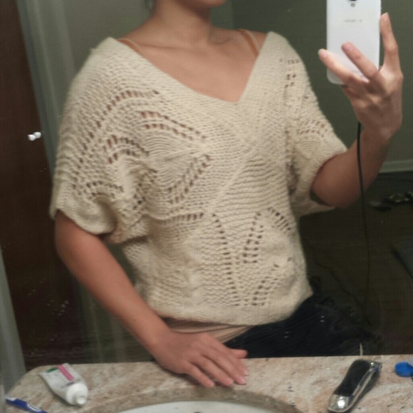 Forever 21 Sweaters - Forever 21 crochet oversize slouchy sweater Forever 21 Sweaters - Forever 21 crochet oversize slouchy sweater