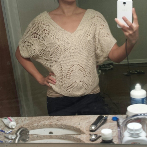 Forever 21 Sweaters - Forever 21 crochet oversize slouchy sweater Forever 21 Sweaters - Forever 21 crochet oversize slouchy sweater