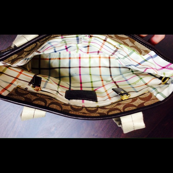 Coach Purse, Brown Tote! - Picture 3 of 3