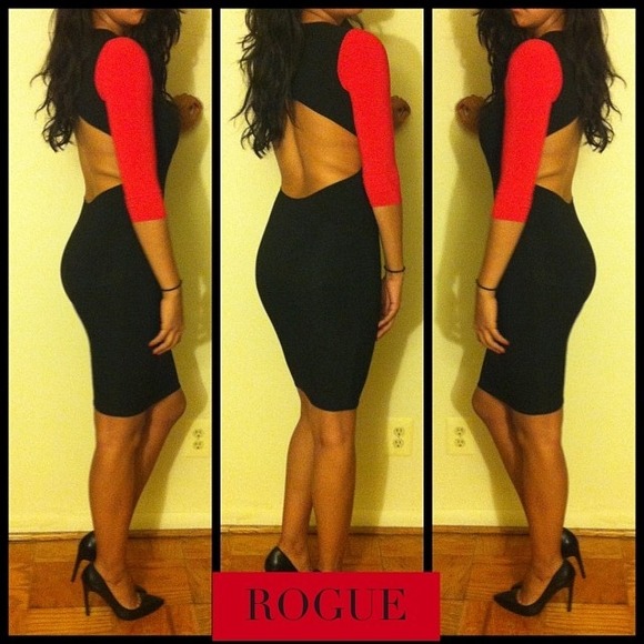 Black and red Rogue dress - Picture 1 of 1