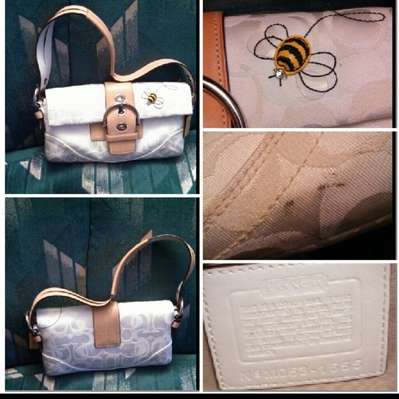Coach Signature Bumblebee Purse