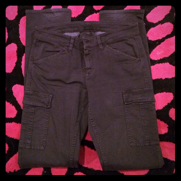 Uniqlo navy blue cargo pants