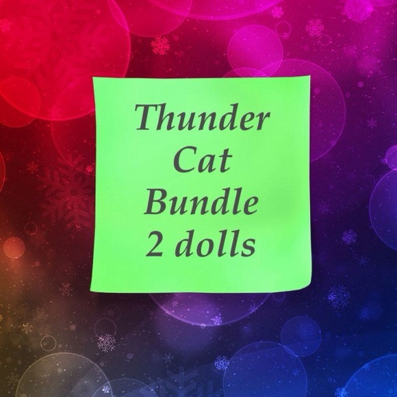 2 thunder cat dolls