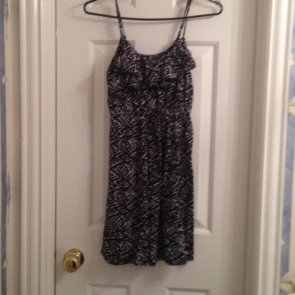 🚫Traded🚫Ruffled sundress with drawstring tie at