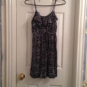 🚫Traded🚫Ruffled sundress with drawstring tie at