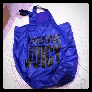 💙Blue Juicy couture fold up tote💙
