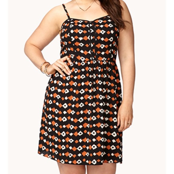 🚫 Sold on eBay Plus Size Tribal Print Dress