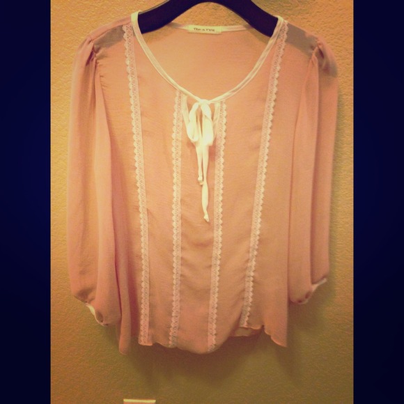 Tea N Rose Silk Top