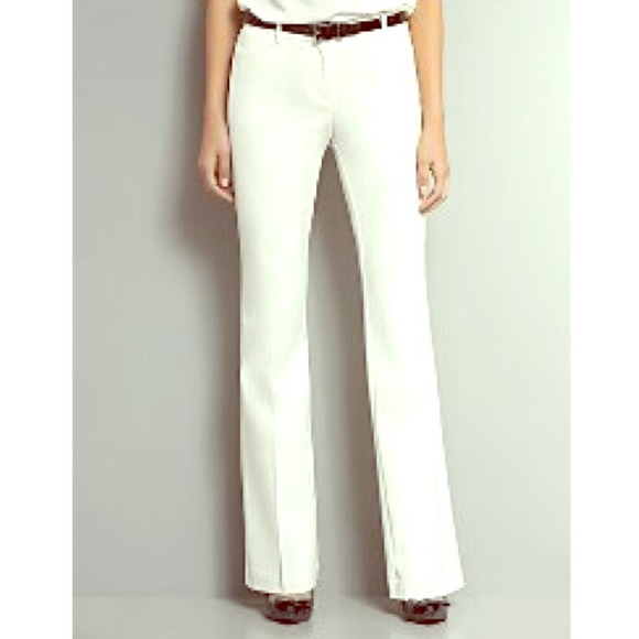 NWT NY&CO white bootcut pant