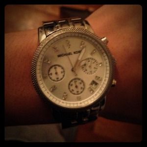 Michael Kors silver watch!
