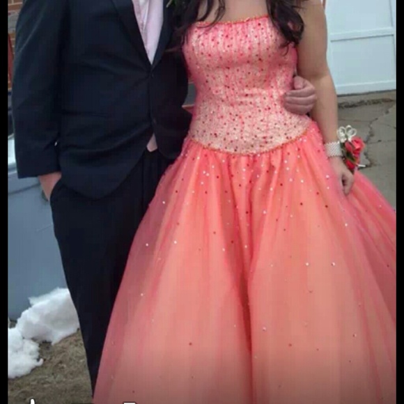 Pink Mori Lee ball gown! - Picture 2 of 4