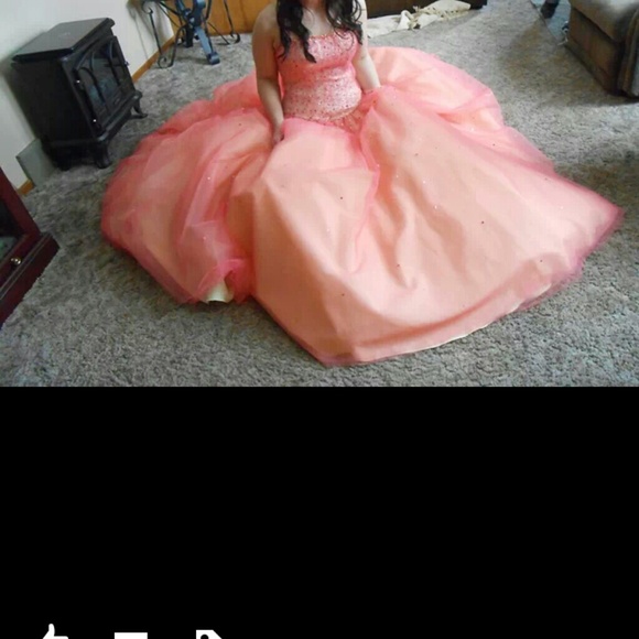 Pink Mori Lee ball gown! - Picture 3 of 4