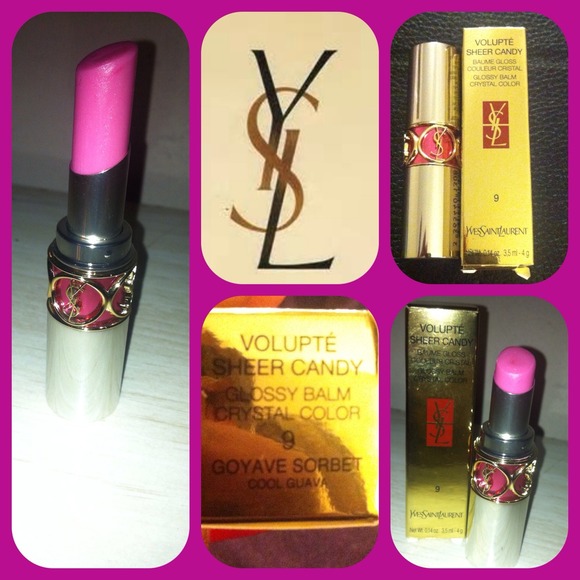🚫🚫🚫SOLD🚫🚫YSL Sheer Candy Glossy Lip Balm💄