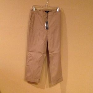 Ankle length crop pants