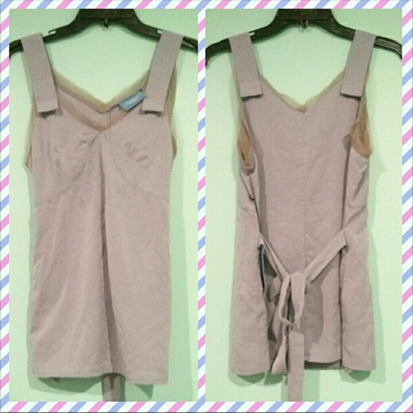 🆕Simply Vera Wang Lavender Lilac Chiffon Top