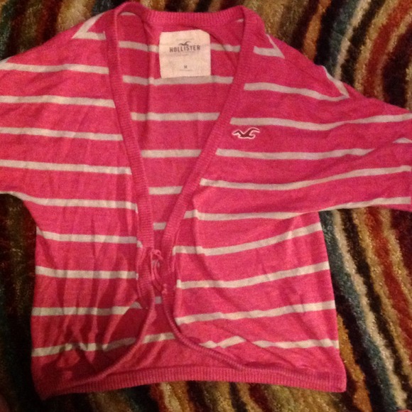 Striped Hollister cardigan