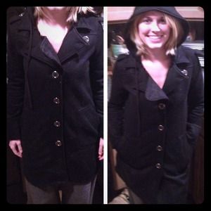 Long black jacket