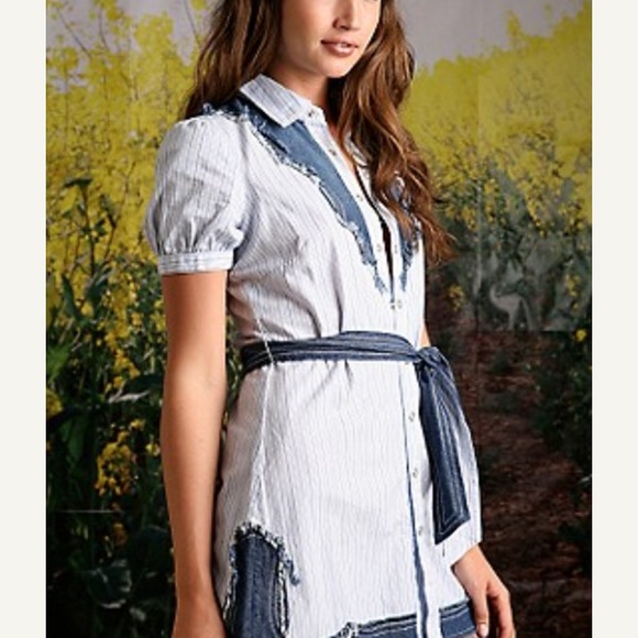 Free people. Denim shirt/dress.