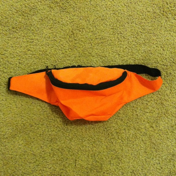 Neon Orange Fanny Pack