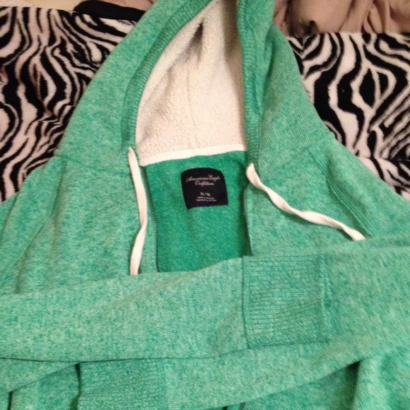 American eagle fur lined jacket