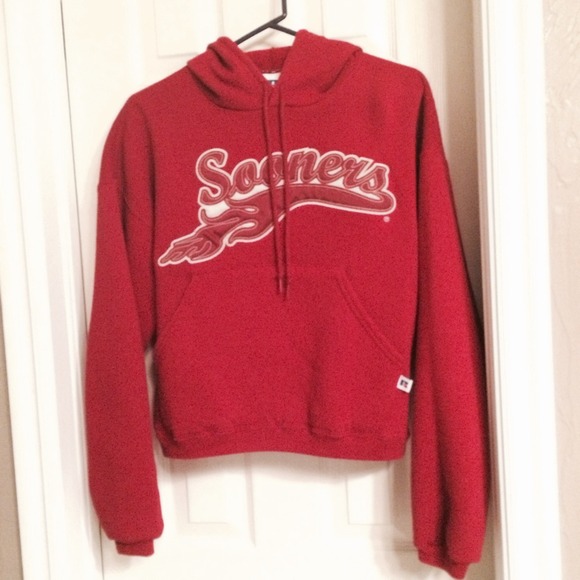 NWOT Crimson OU Sooners hoody