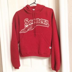 NWOT Crimson OU Sooners hoody