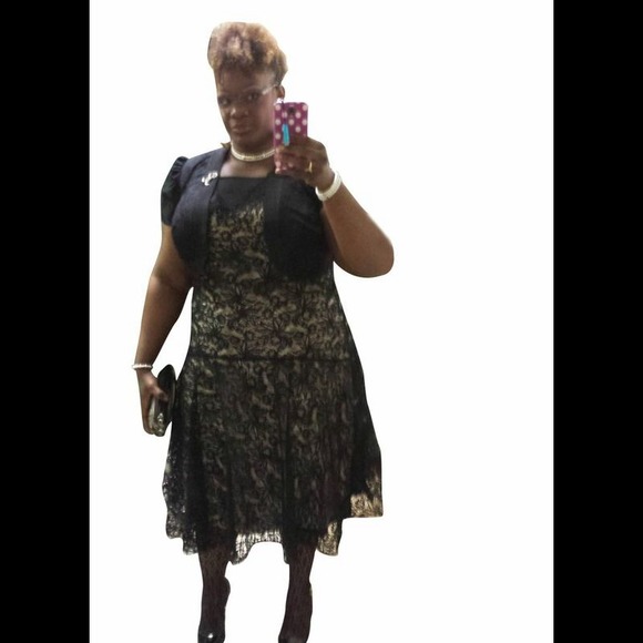 Formal lace dress