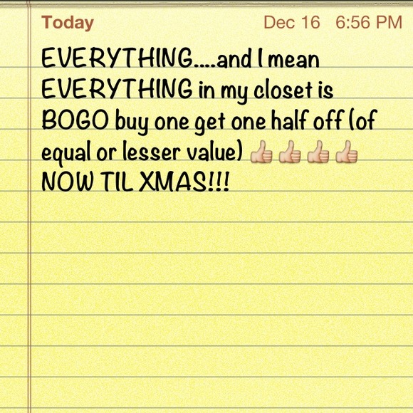 BOGO sale!!! 🎄🎄🎄🎄