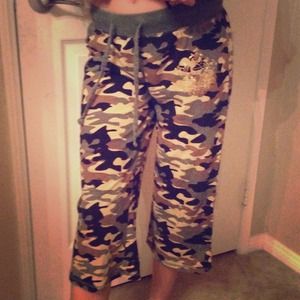 Camo Lounge Work Out Pants