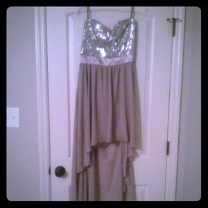 NWT Formal hi-lo dress