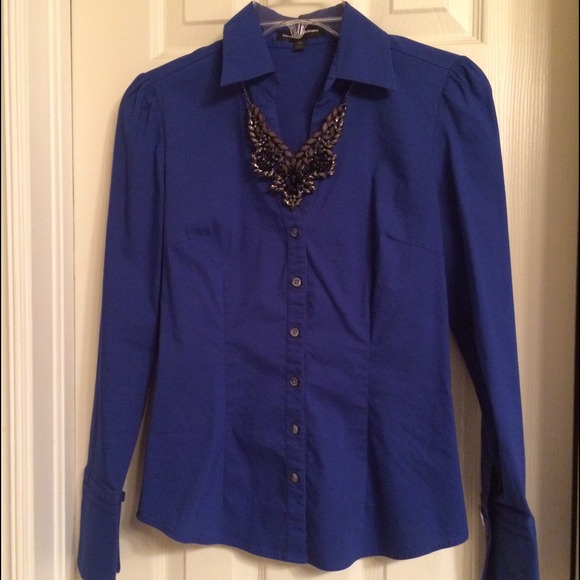 🎀BUNDLED🎀Express stretch career top - Picture 2 of 4