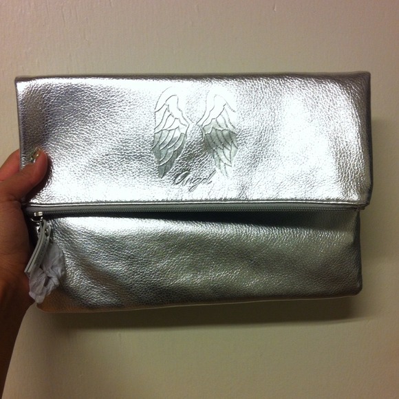 Victoria's Secret Clutches & Wallets - Brand New Victoria's Secret Silver Clutch