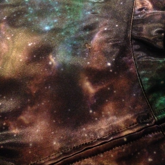 nasty gal cosmic skater skirt size small ππ - Picture 4 of 4