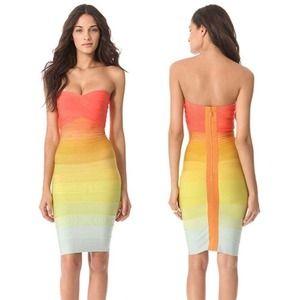 REDUCED AGAIN! Rainbow bodycon dress